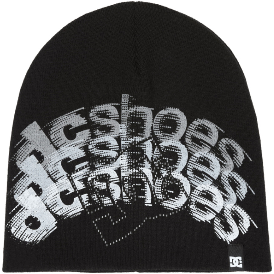 2026 DC Shoes Mens Omega 2 Beanie EDYHA03227 - Black